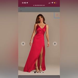 David’s Bridal Galina Signature Bridesmaids Dress